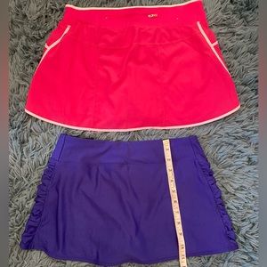 Bundle of 2 tennis skorts